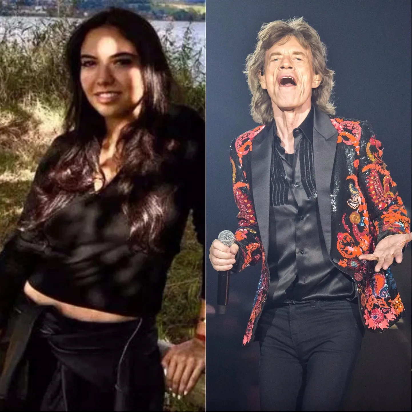 Noor Alfallah / Mick Jagger