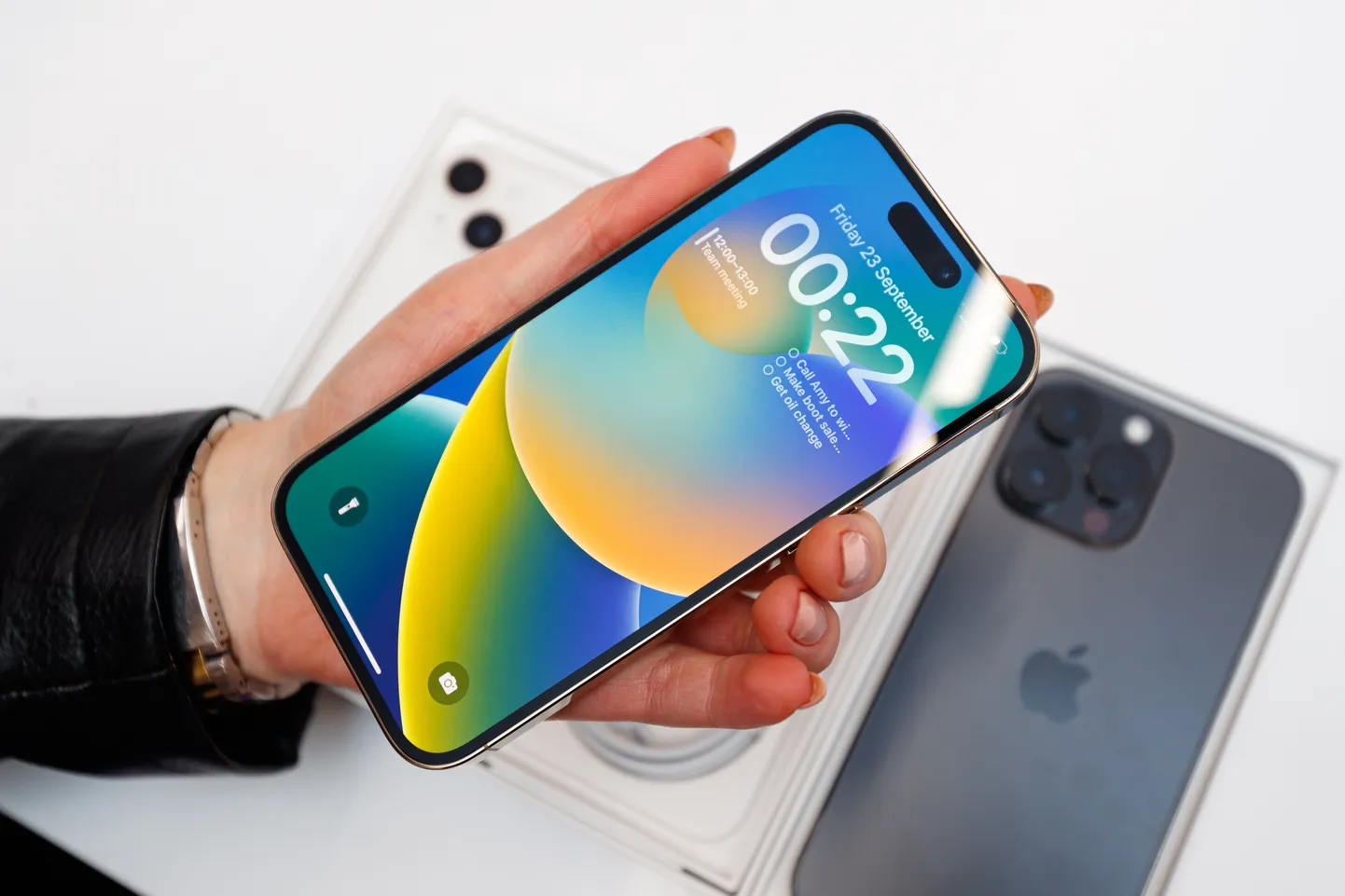 Selline näeb välja peaaegu aasta tagasi Tallinnas iDeal Ülemiste salongis esitletud iPhone 14. Sel aastal ennustatakse uuele iPhone 15-le suuremaid uuendusi, kui oli eelmisel põlvkonnal.