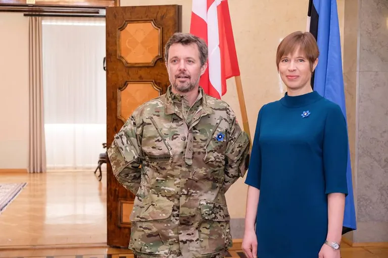 Kersti Kaljulaid ja Taani kroonprints Frederik