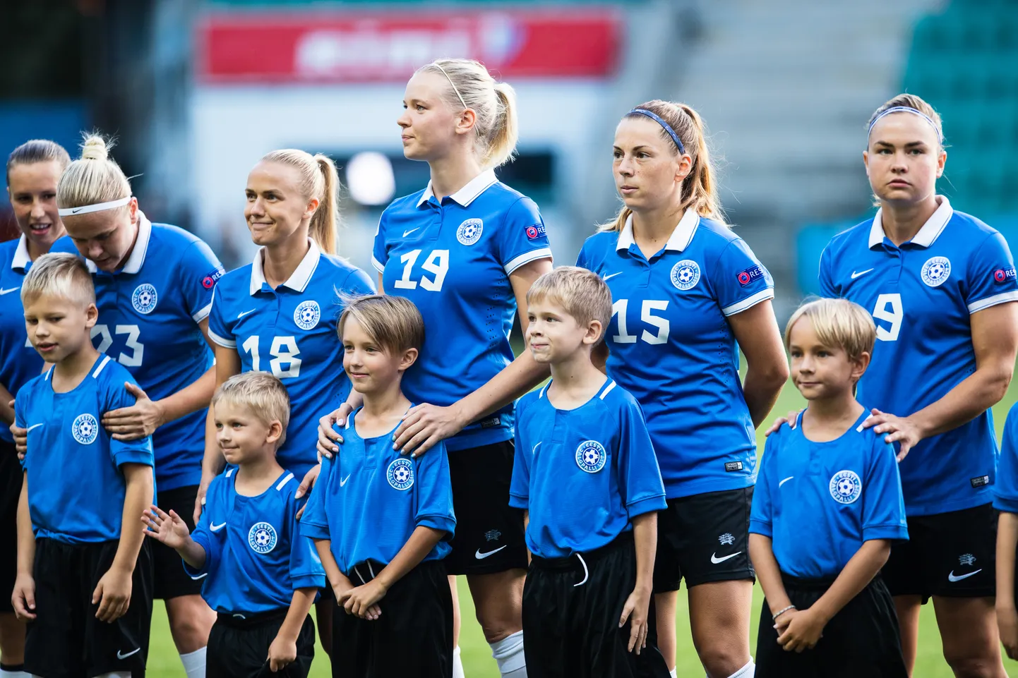 Eesti jalgpallinaiskond.