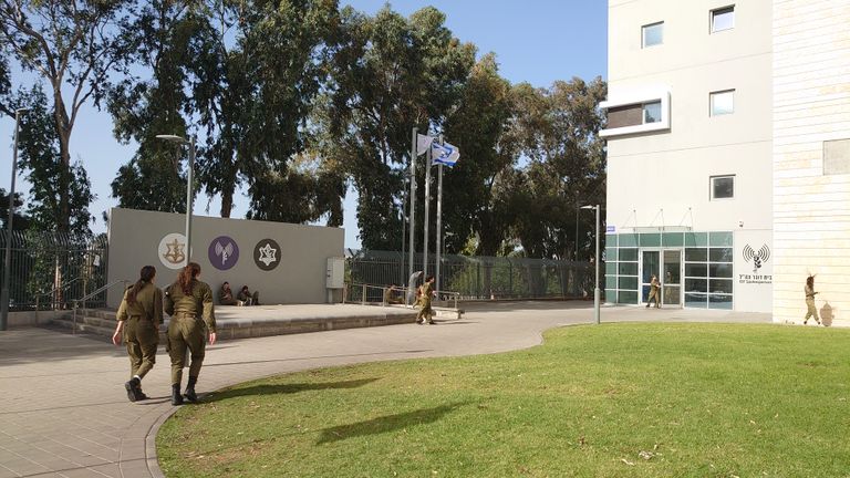 Пресс-центр Армии обороны Израиля. Ноябрь 2023 г. 