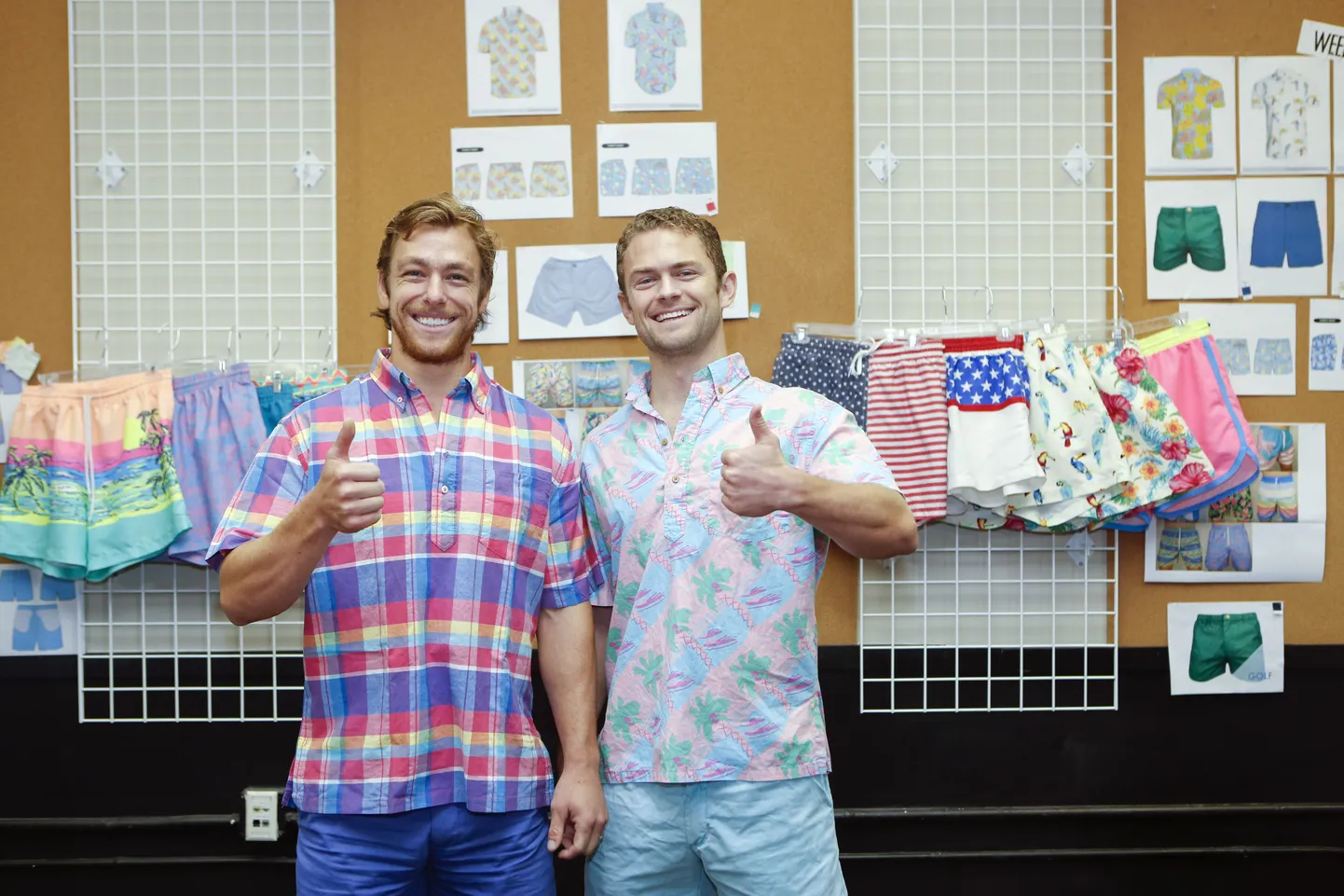 Chubbies Shorts loojad Preston Rutherford ja Tom Montgomery.