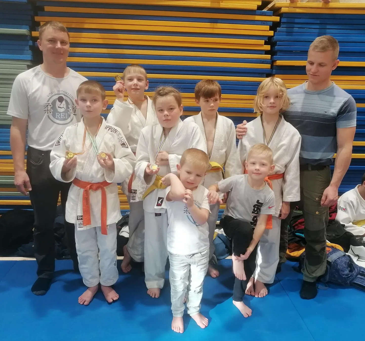 REI klubi võistlejad koos treeneritega (puudub Markus Soe).