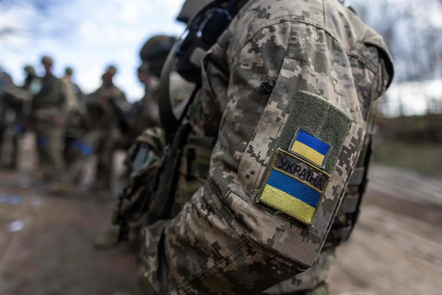 Ukraina sõjaväelane.