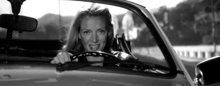 Uma Thurman «Kill Bill» võtetel