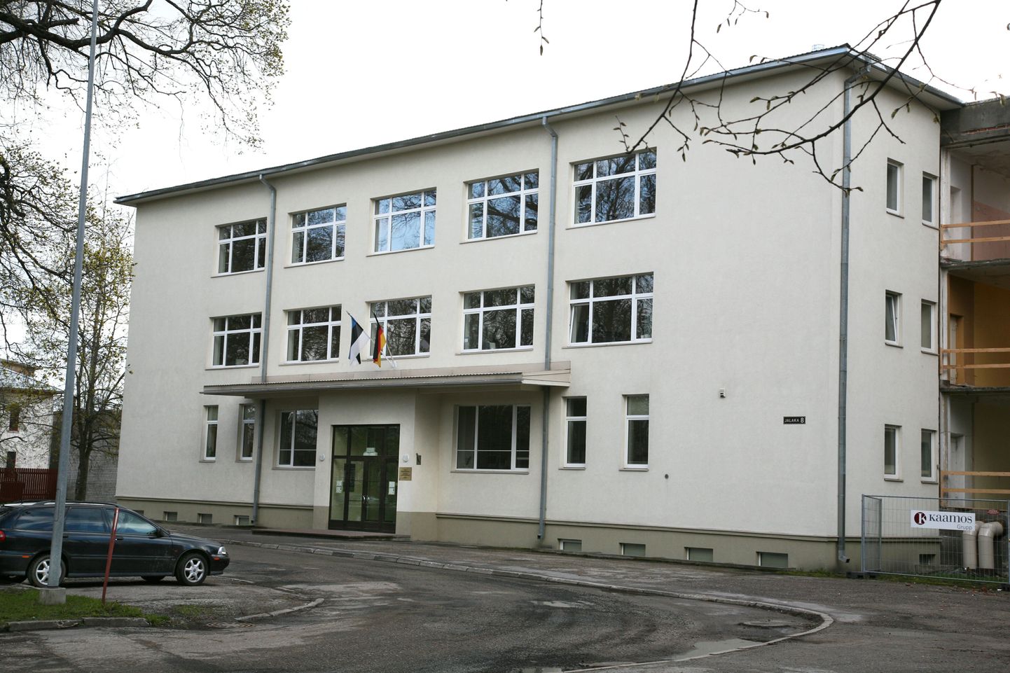 Saksa tehnoloogiakooli õppehoone Pärnus Jalaka tänaval.