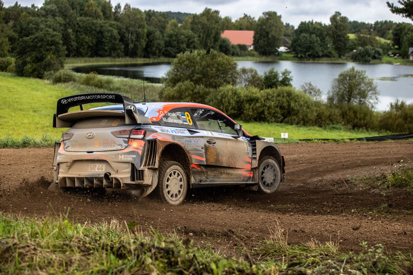 Rally Estonia kuulub teist aastat järjest MM-kalendrisse. Fotol Ott Tänak ja Martin Järveoja mullusel võistlusel.