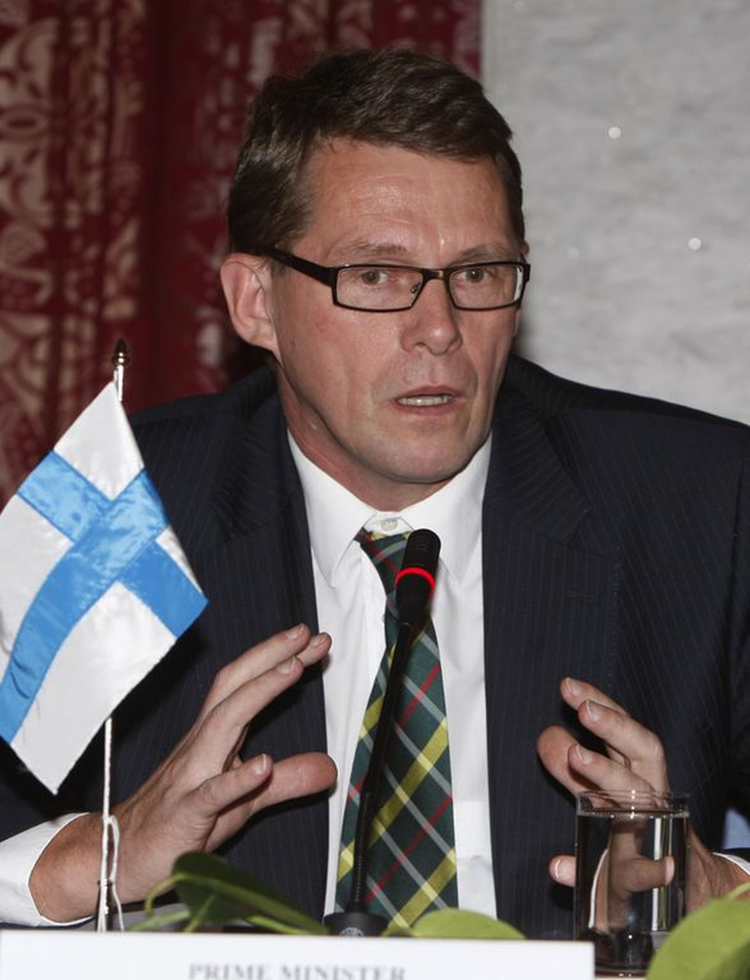 Soome peaminister Matti Vanhanen..