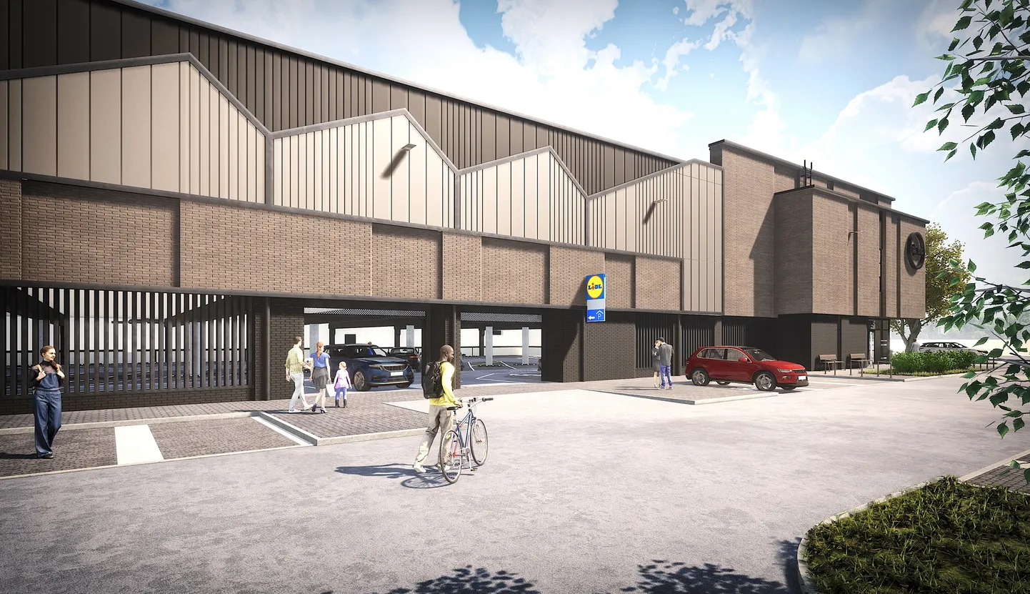 Визуализация нового Lidl