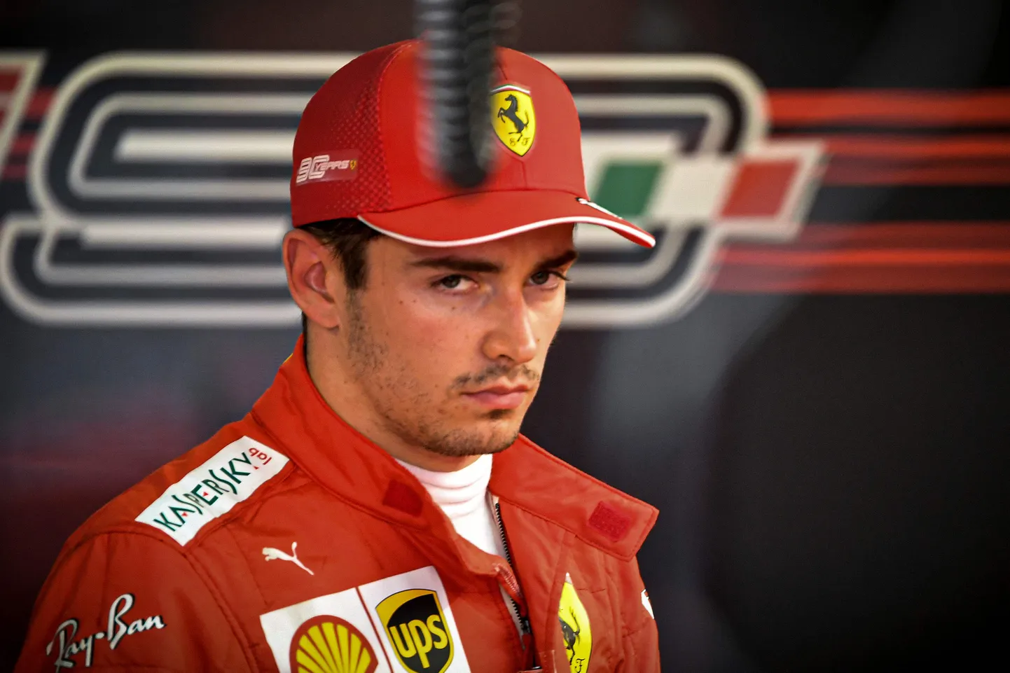 Ferrari piloot Charles Leclerc