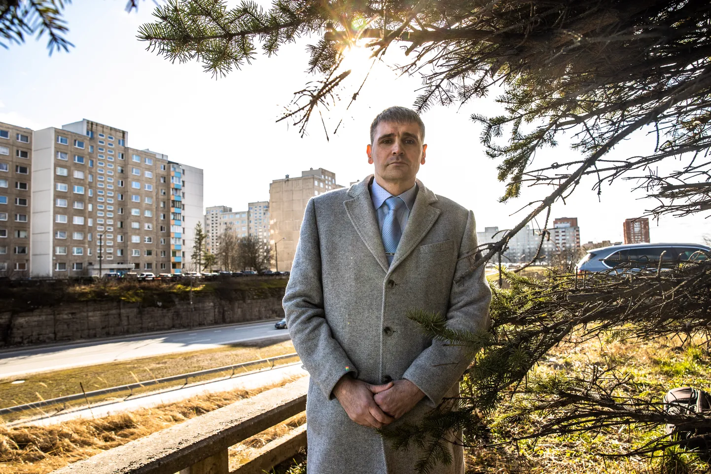 1Partner kinnisvara juht Martin Vahter Lasnamäel.