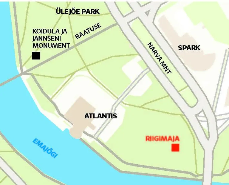 Riigimaja asukoht