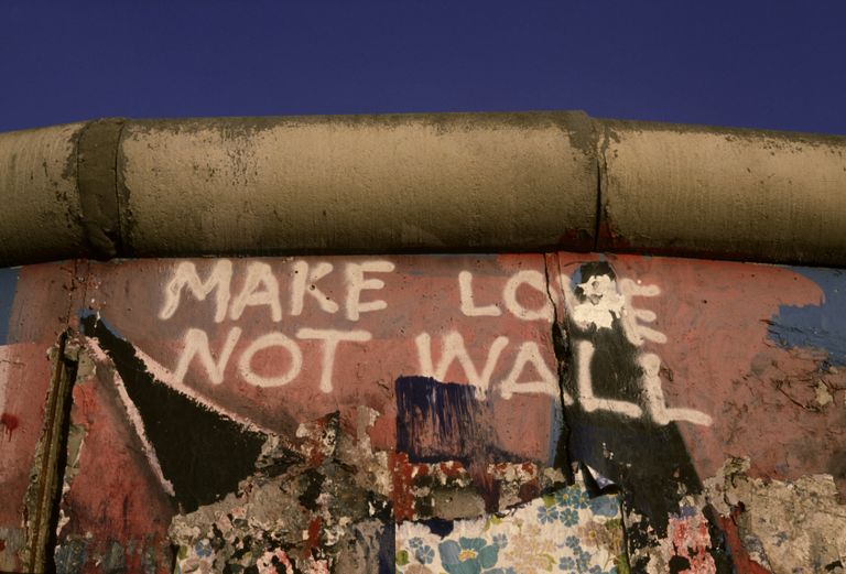 Grafiti Berliini müüril 1989
