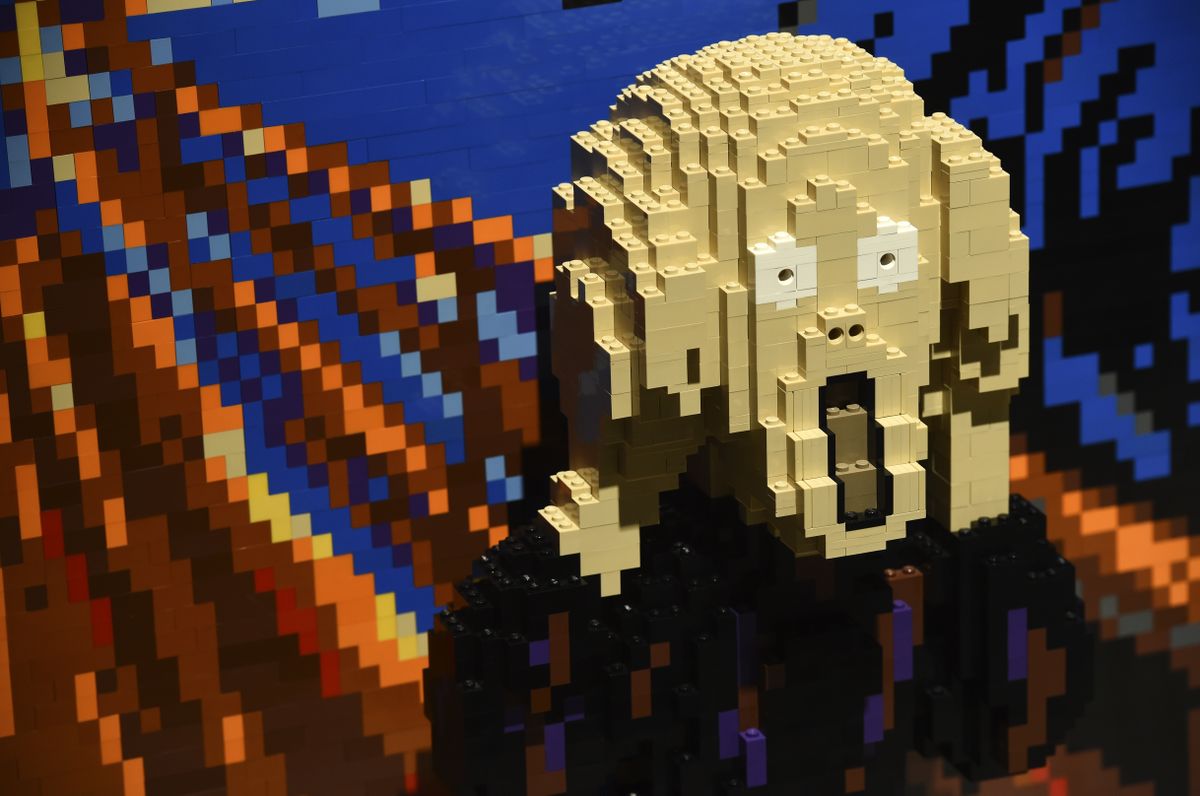 3991 LEGO klotsist valmistatud versioon Californias 2020. aasta veebruaris