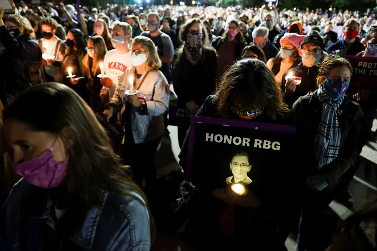 Ruth Bader Ginsburgi mälestusüritus Washingtonis.