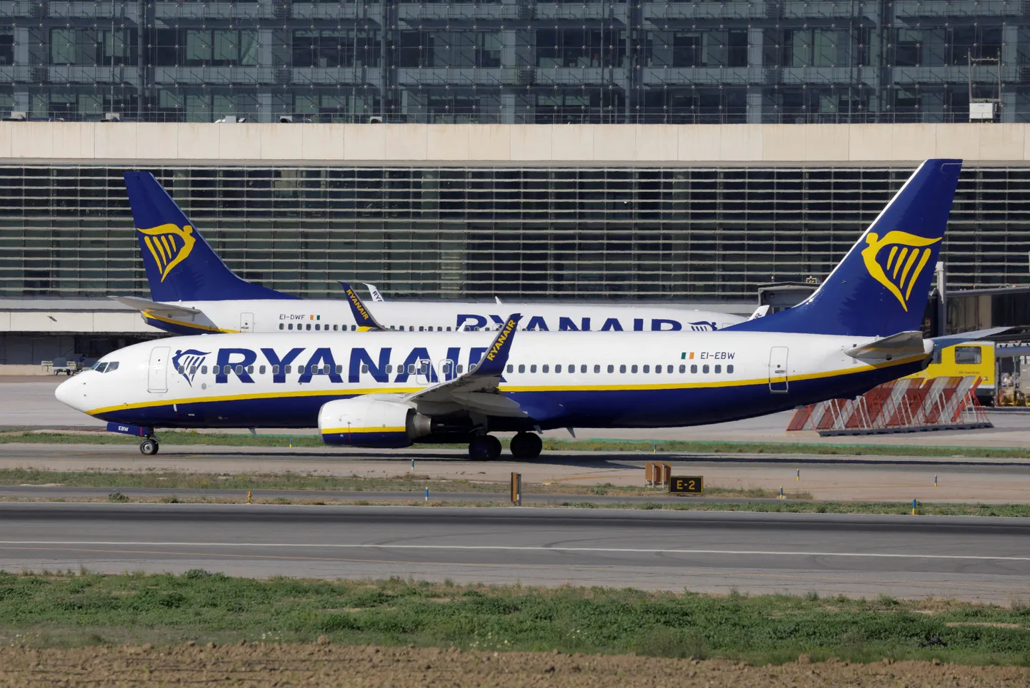 Ryanairi lennukid.