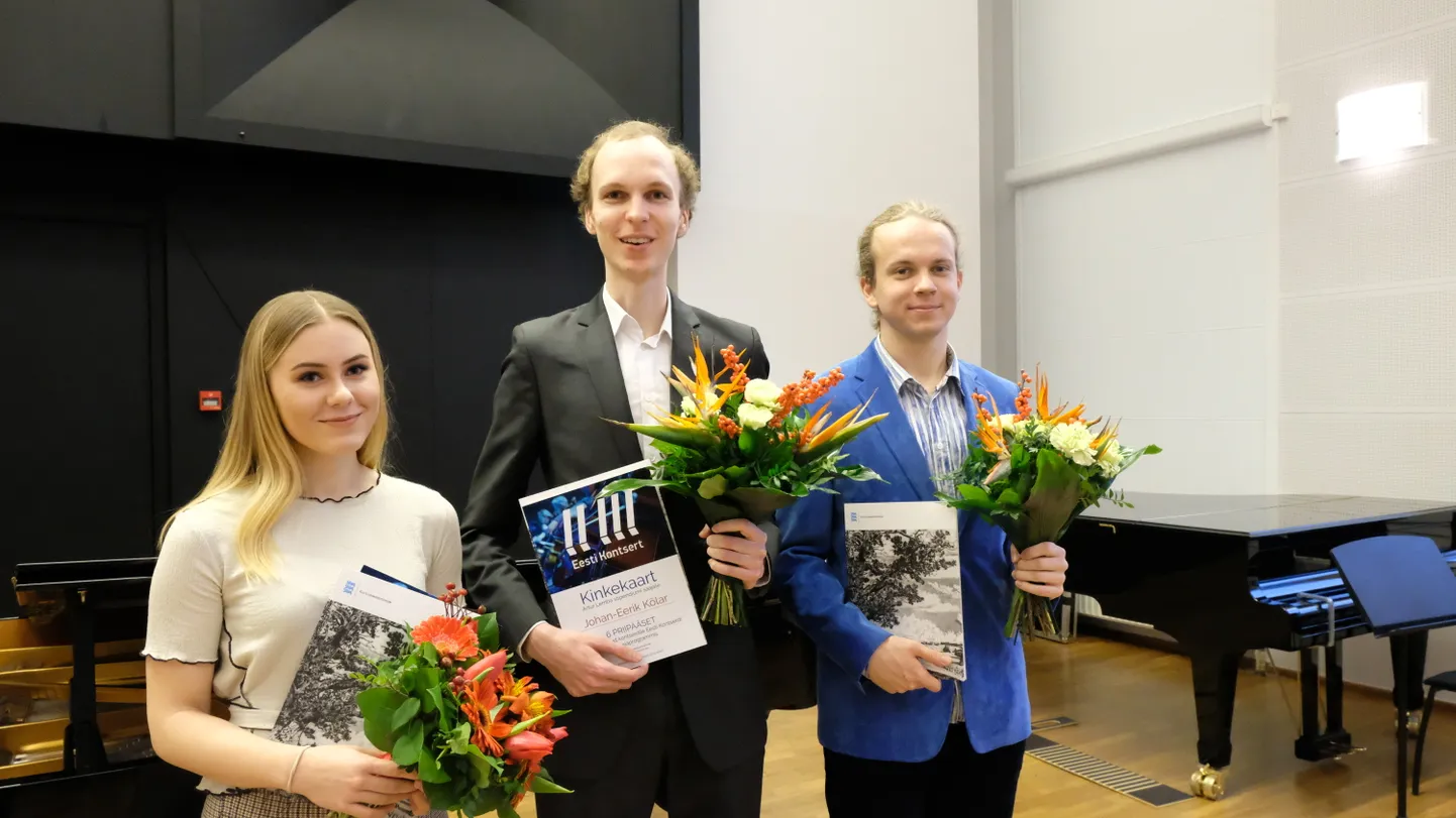 Anna-Margret Noorhani, Johan-Eerik Kõlar ja Karl Johan Nutt.