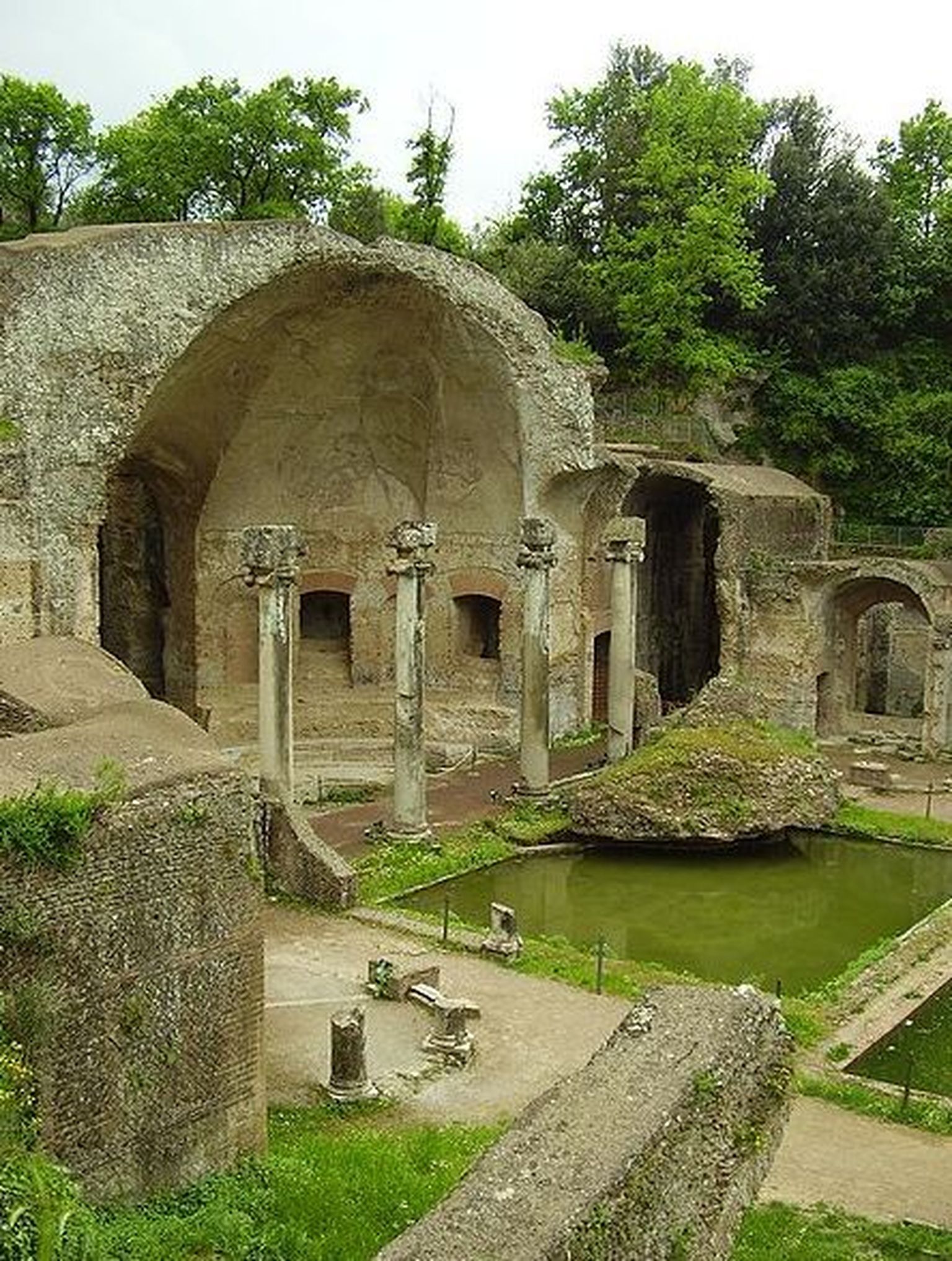 Hadrianuse villa jäänused