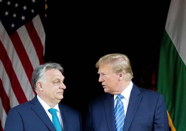 Виктор Орбан и Дональд Трамп