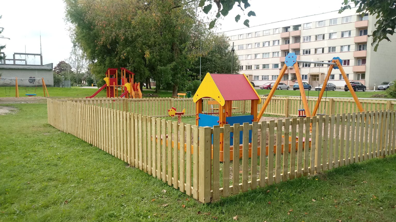 Mänguväljak. Pilt on illustratiivne.