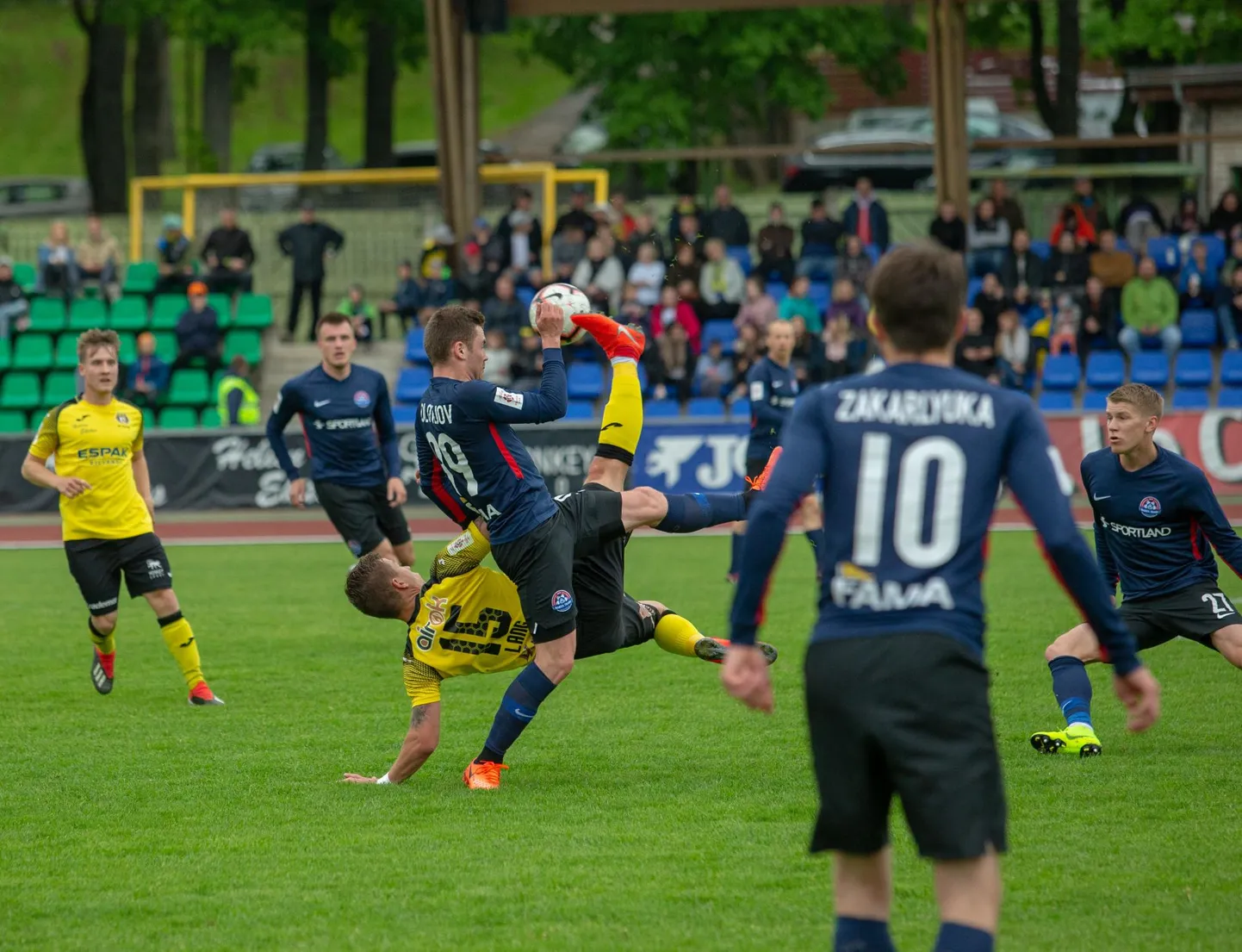 Kui mai lõpus tuli Narva Transil Viljandi Tuleviku koduväljakul 1:1 viigiga leppida, siis kaks kuud hiljem võeti oma koduväljal 3:2 võit.
