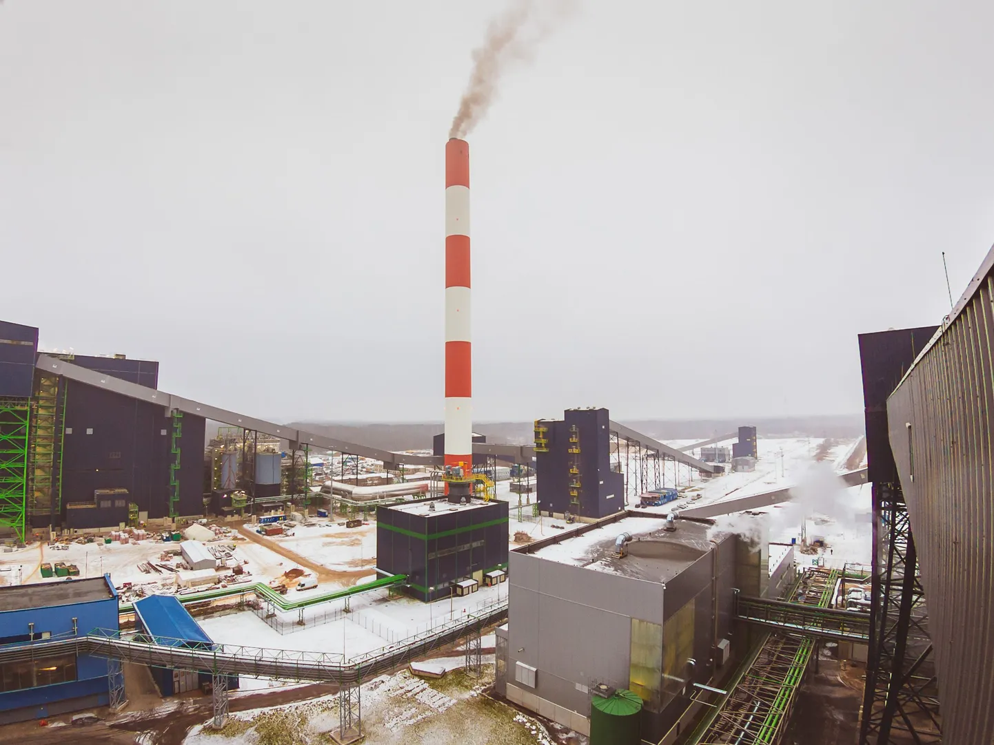 Аувереская электростанция уже работает.
