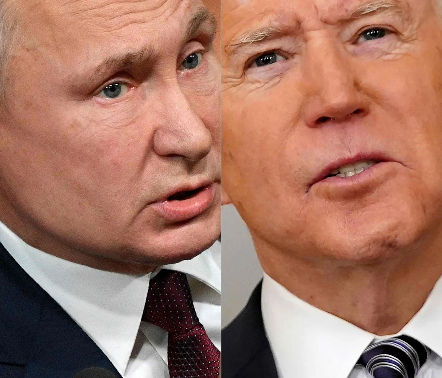Владимир  Путин и Джозеф Байден.