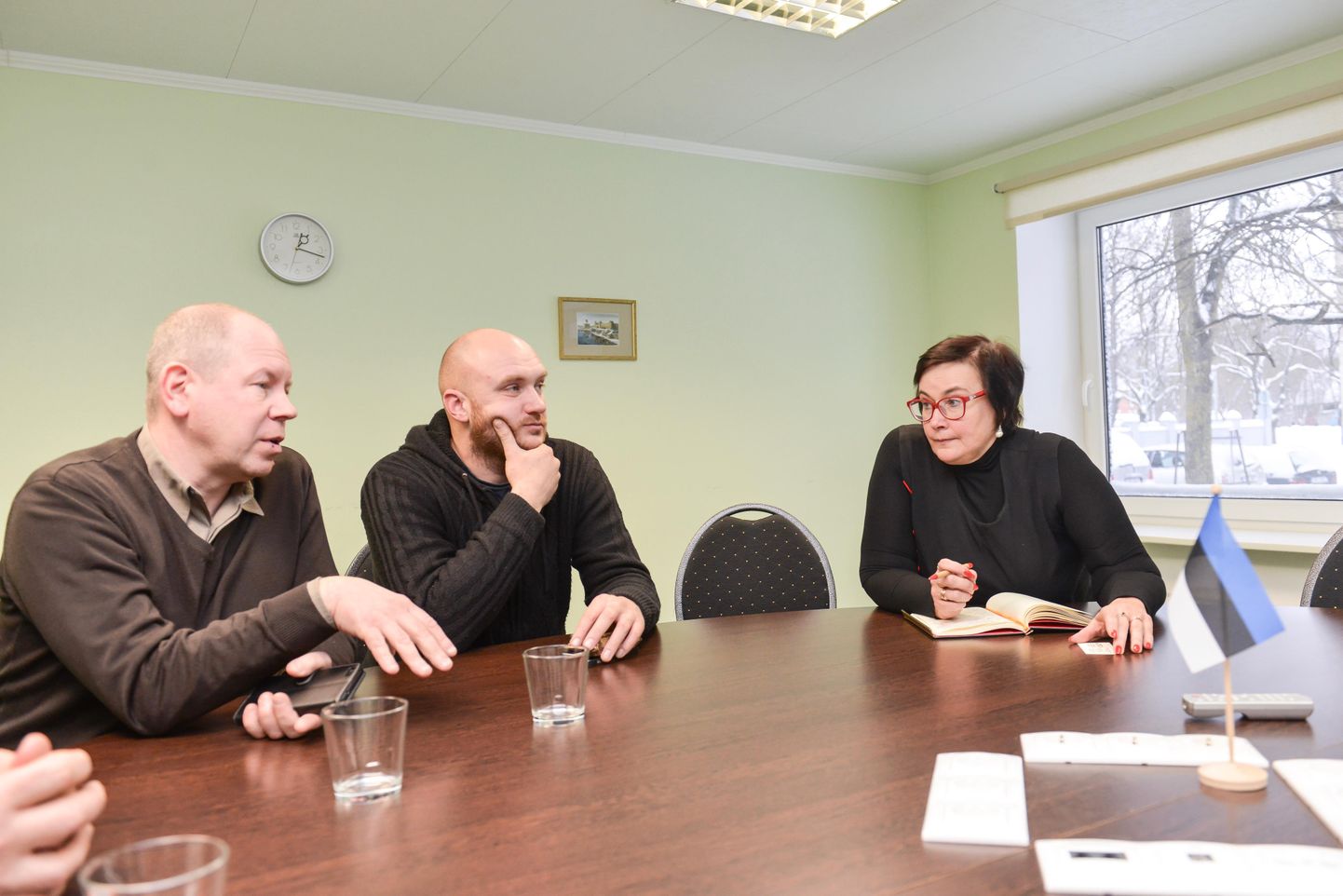 Министр внутренних дел Катри Райк обсудила в Нарве сотрудничество с добровольцами.