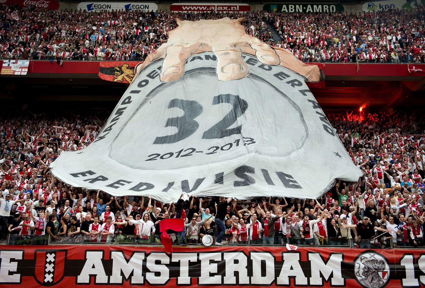 Amsterdam Ajax krooniti taas Hollandi meistriks.