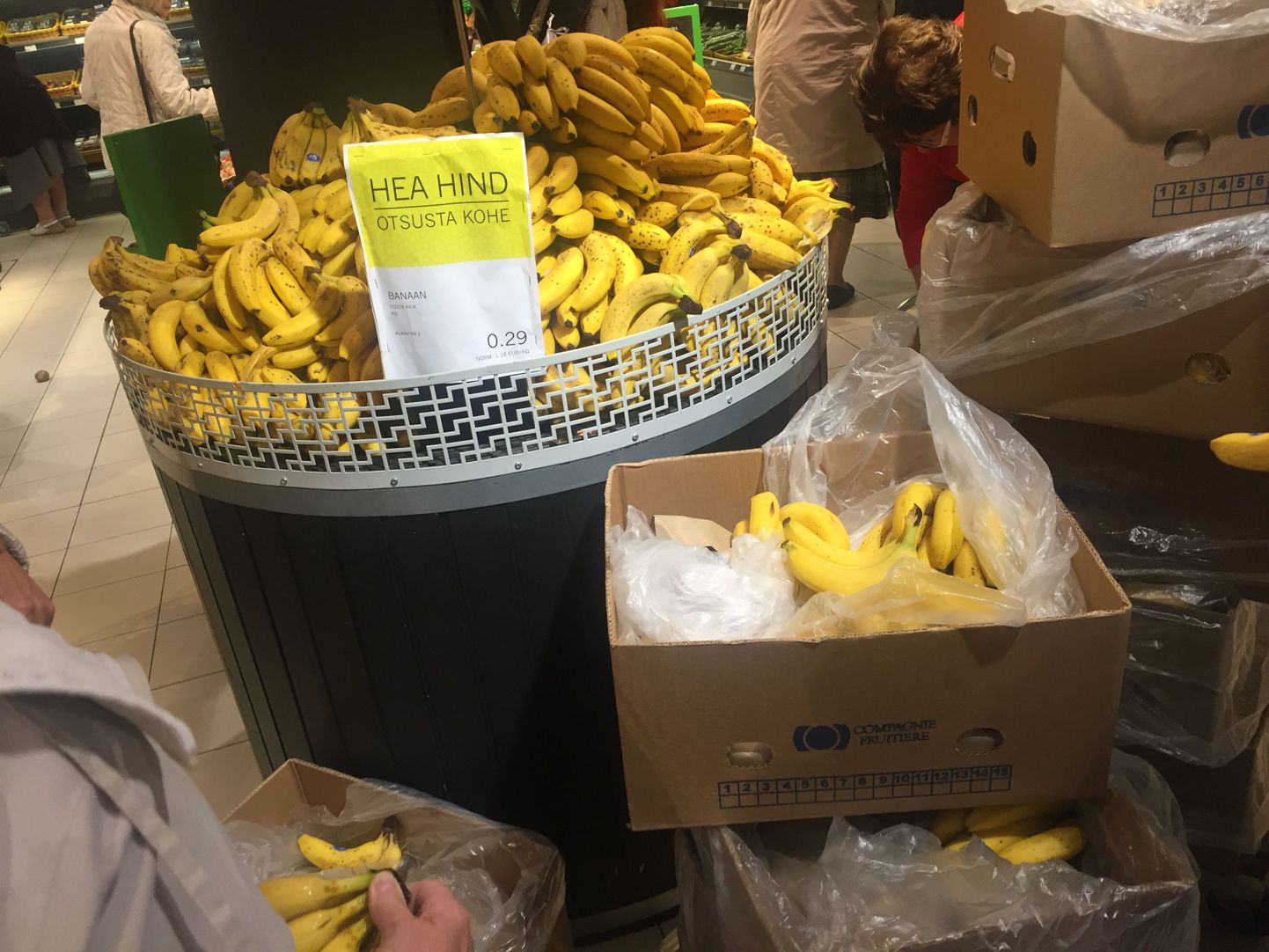 Banaanid Kaubamajas.