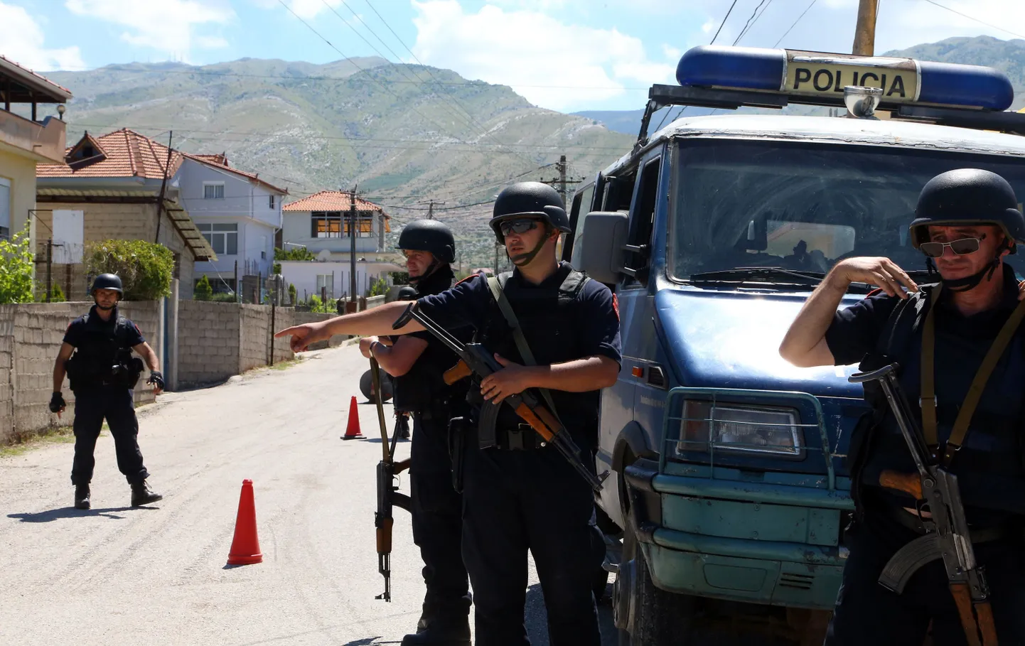 Albaania politsei