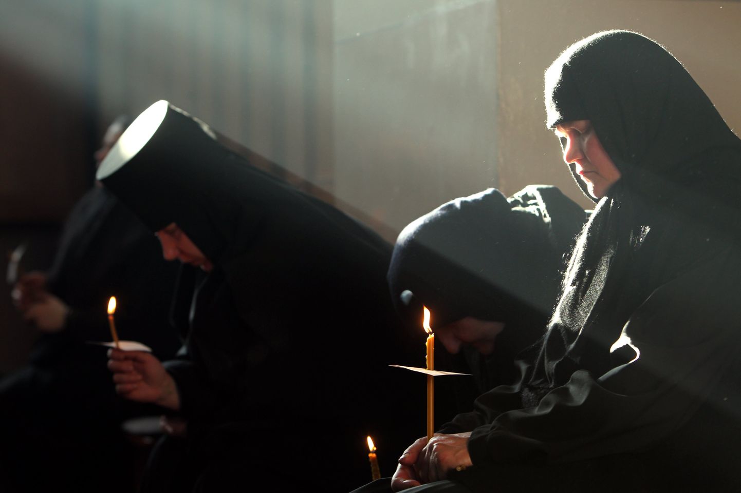 Монахини Пюхтицкого монастыря. Фото иллюстративное.