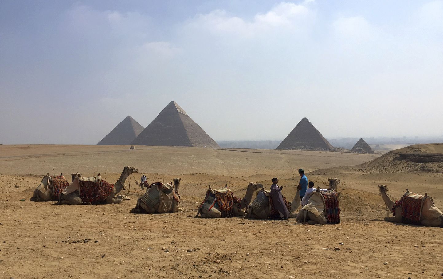 Giza püramiidid.