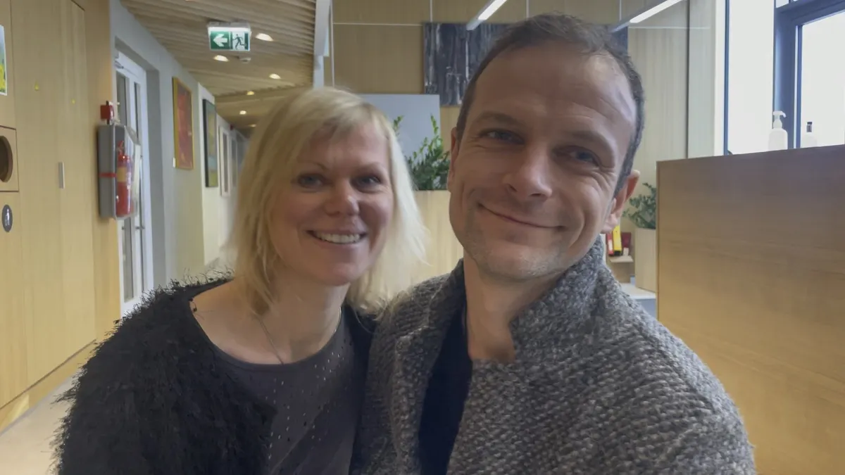 Heidi Hanso ja Taavi Püüa rõõm koosolemisest on täiesti siiras.