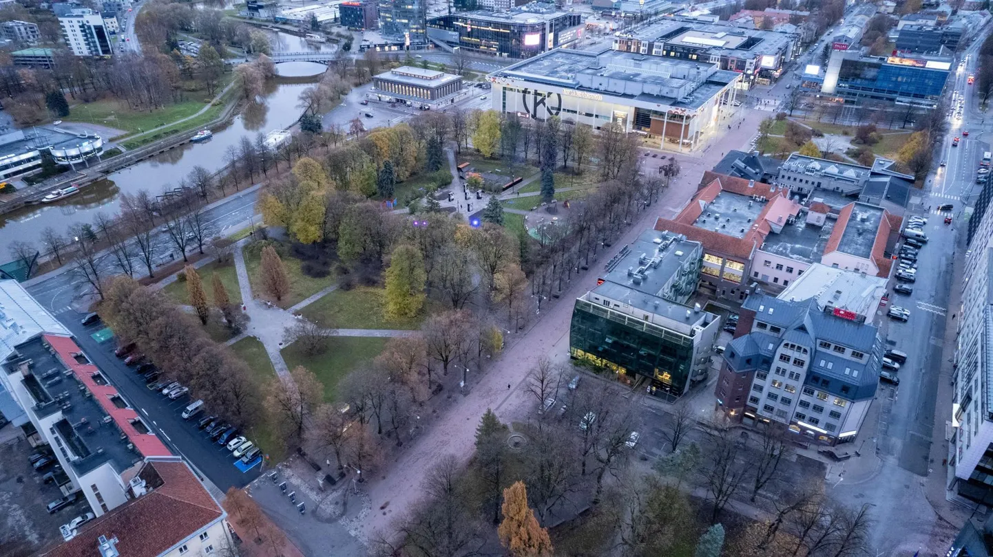 Südalinna kultuurikeskus rajatakse Tartu keskparki, kus algasid arheoloogilised eeluuringud novembris.