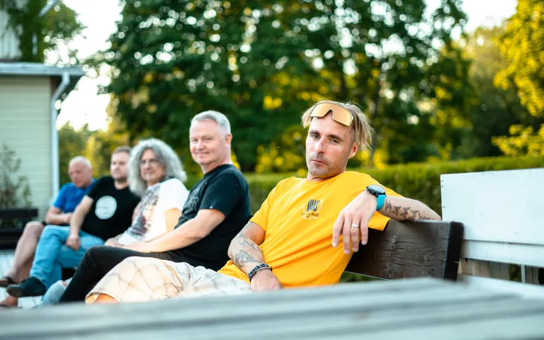 The Tuberkuloited aastal 2021. Margus Jürima, Andrus Uutsalu, Meelis Laidvee, Olav Kund, Indrek Raadik.