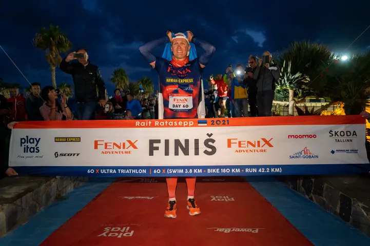 VIDEO Rait Ratasepa kaks kuud kestnud ultratriatlonide katsumus jõudis ...