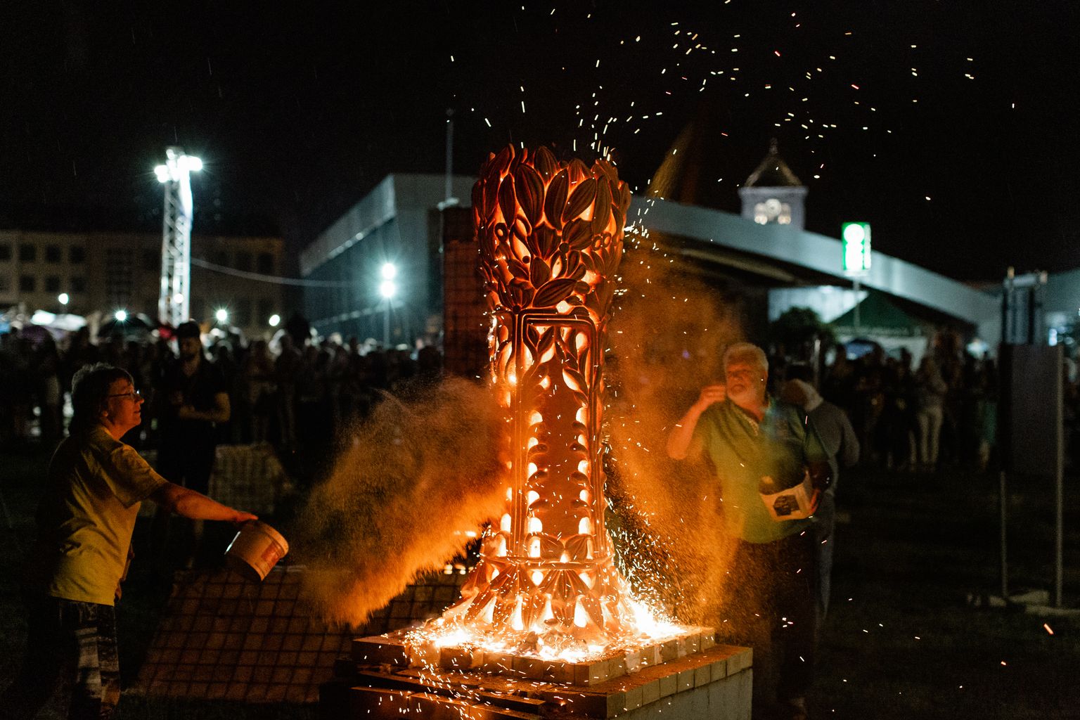 Smilšu skulptūru festivāls Jelgavā - atskats uz pirmo dienu