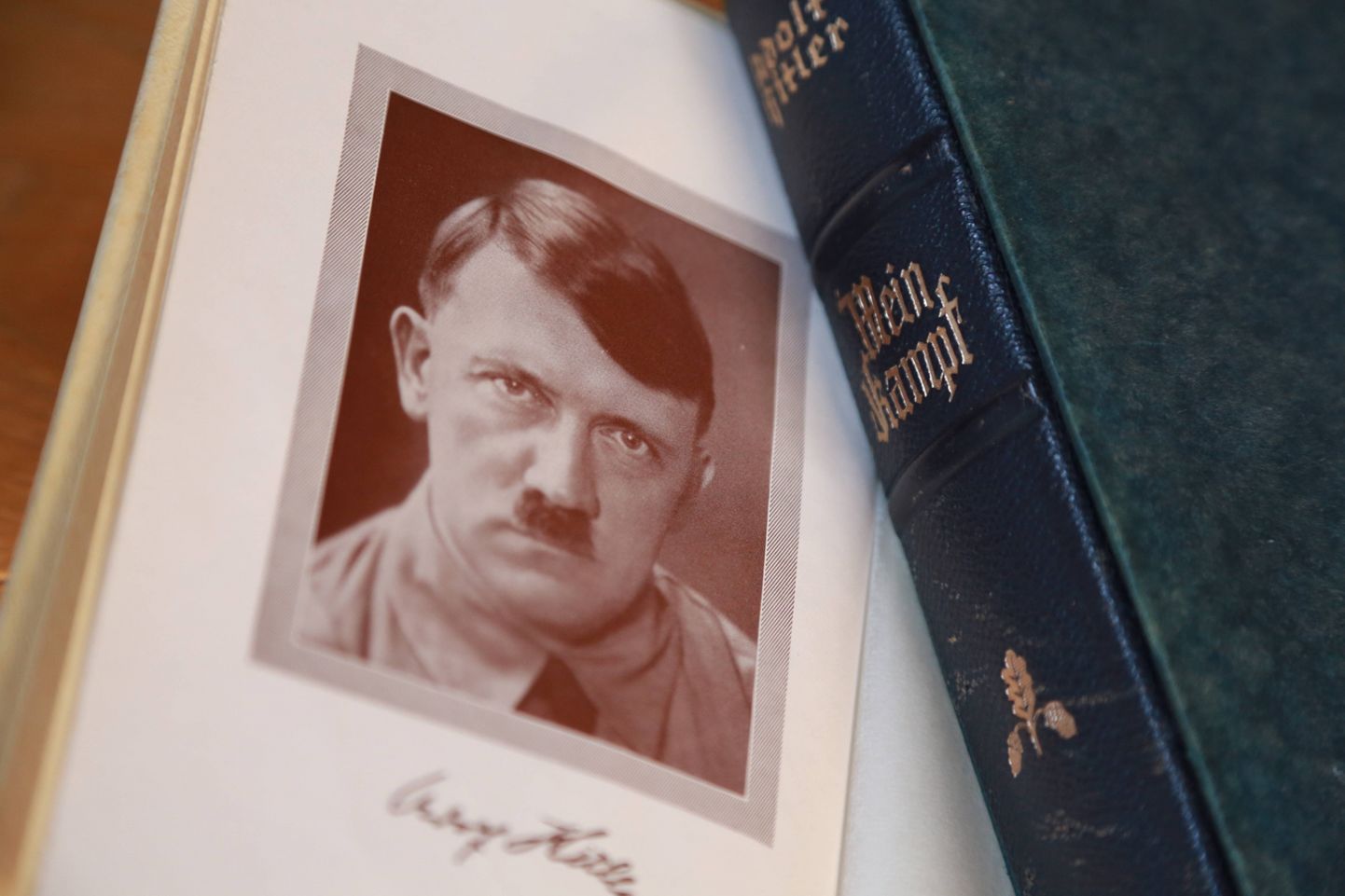 Raamat «Mein Kampf».

Mine Fight Book from Adolf Hitler