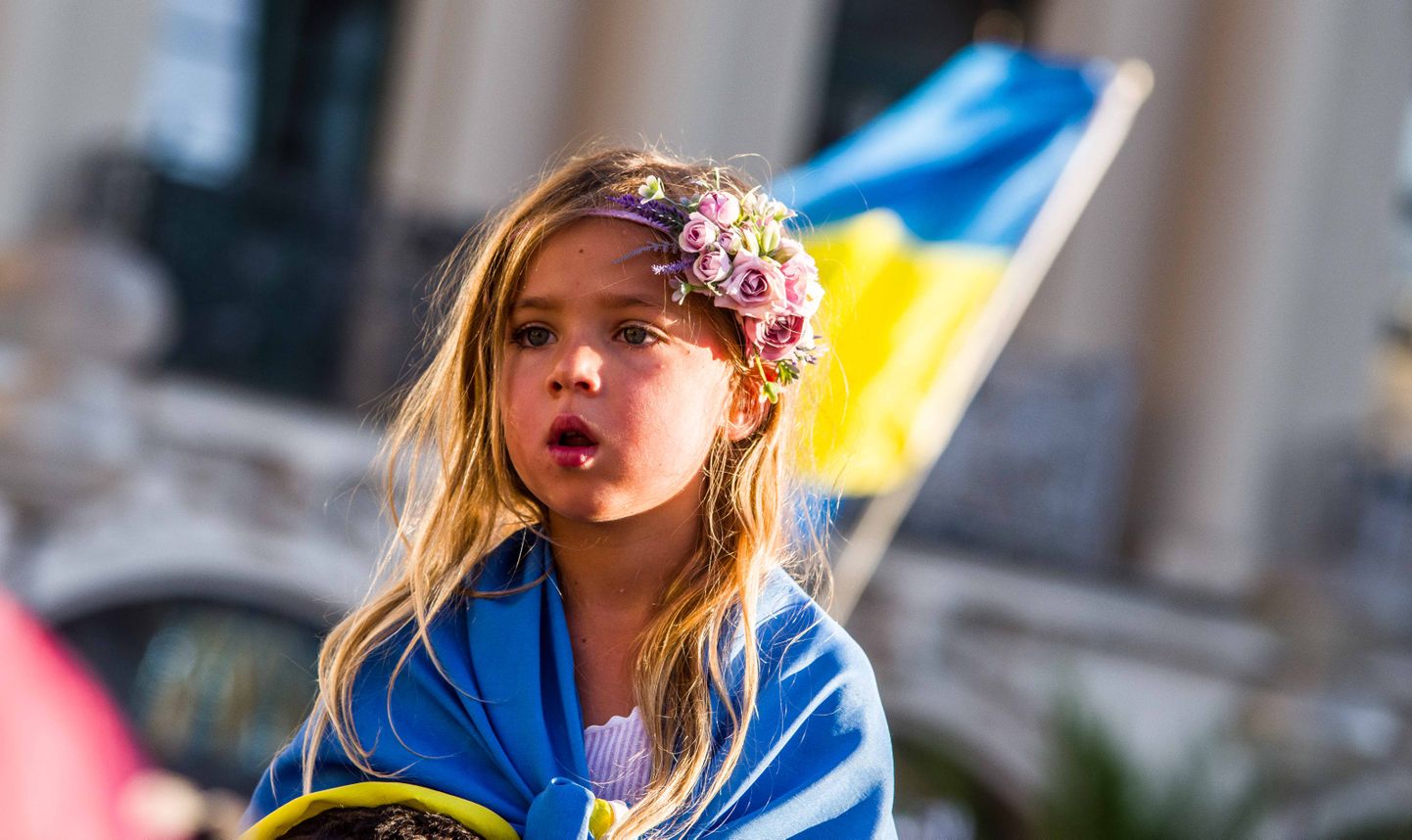 Ukraina iseseisvuspäeva pidustused Saksamaal.