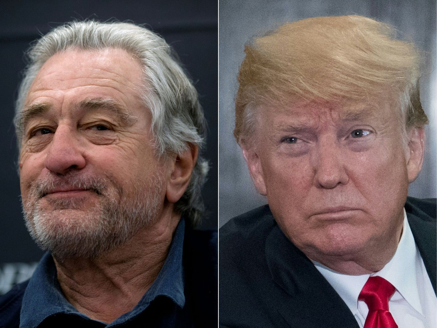 Robert De Niro (vasakul) ja Donald Trump
