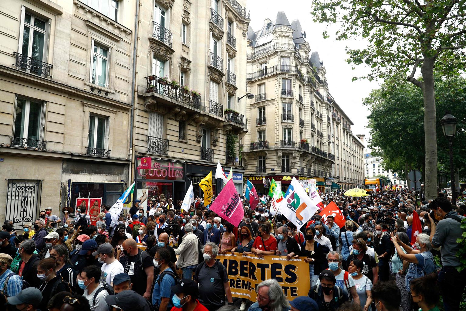 Meeleavaldajad Pariisis