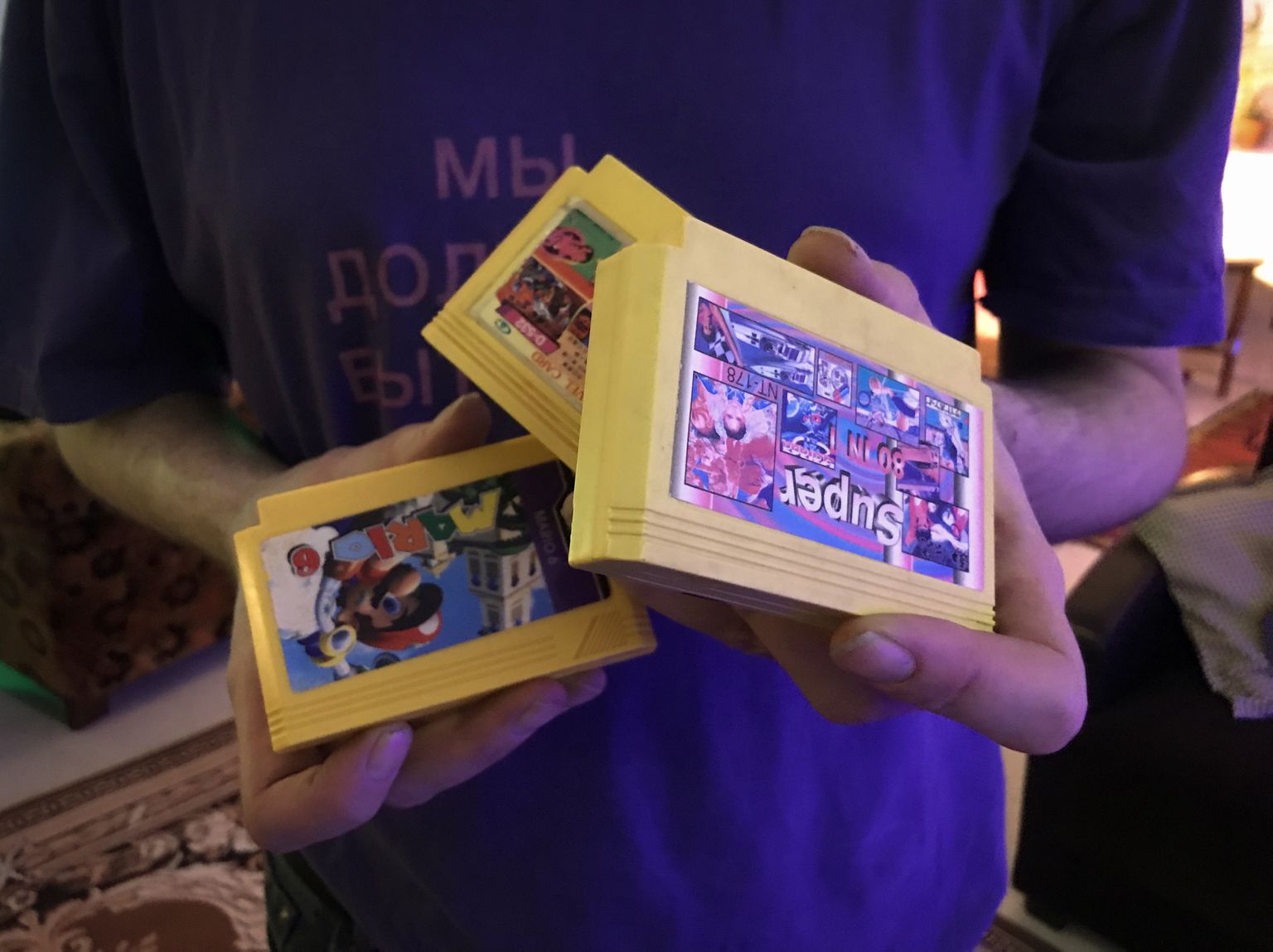 Nintendo 64 kassetid.