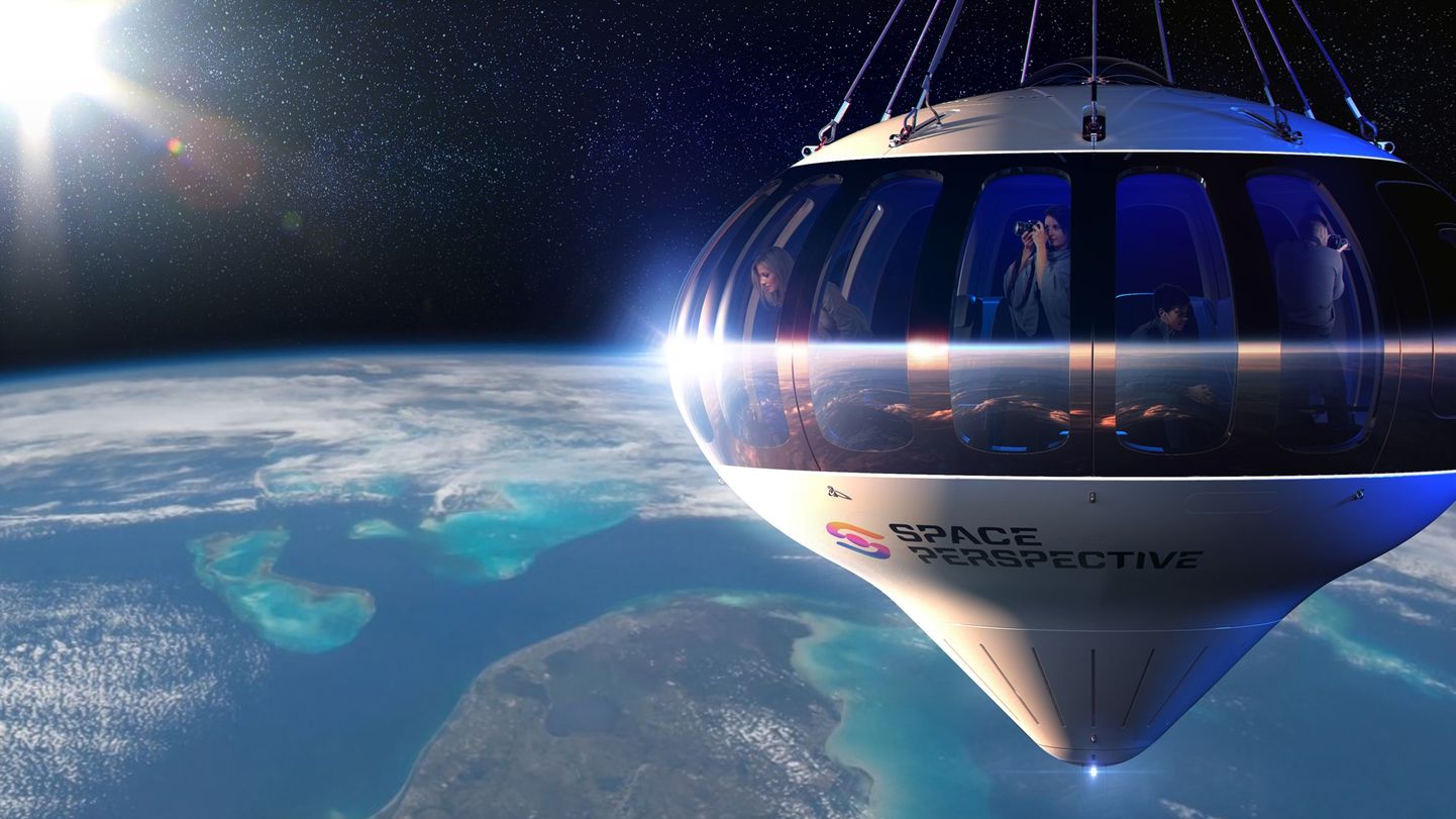 Spaceship Neptune viib reisijad õhupalliga 30 kilomeetri kõrgusele. Piletid maksavad 115 tuhat eurot tükk, kuid on juba selleks aastaks läbi müüdud.
