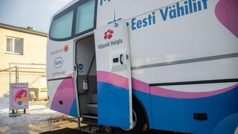 Mammograafiabuss töötab sel nädalal Paides