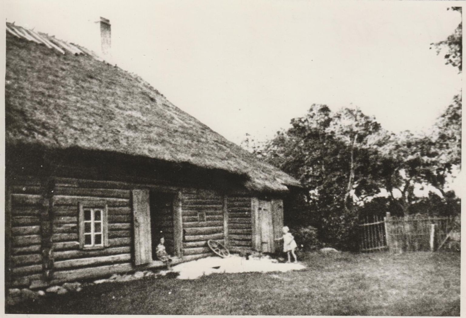 Tammsaare talu rehetare 1937. aastal.