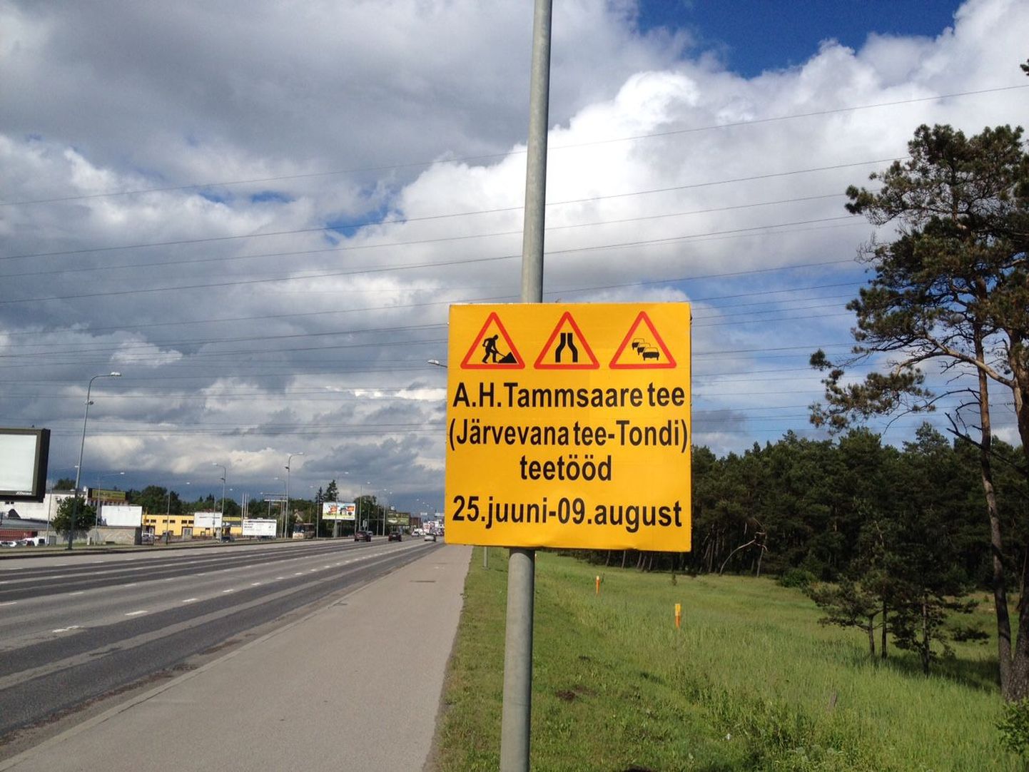 25. juunil algab Tammsaare tee remont.