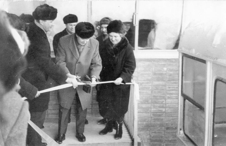 Siguldas vagoniņa atklāšana 1969. gadā