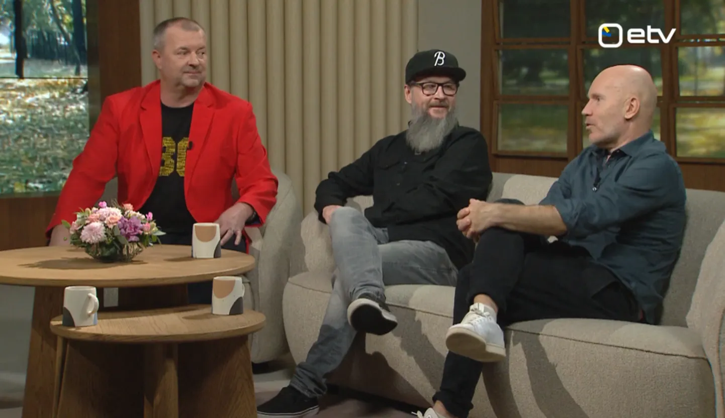 Blindi liikmed Mallar Prandi, Joel Berg ja Andres Ohu.