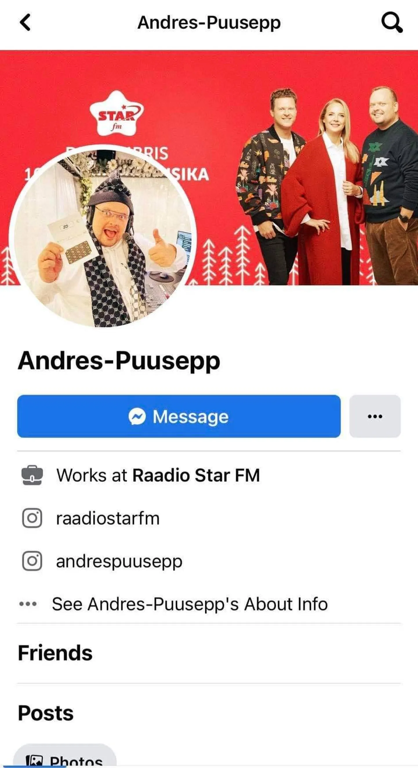 Andres Puusepa nimele loodud õngitsus.